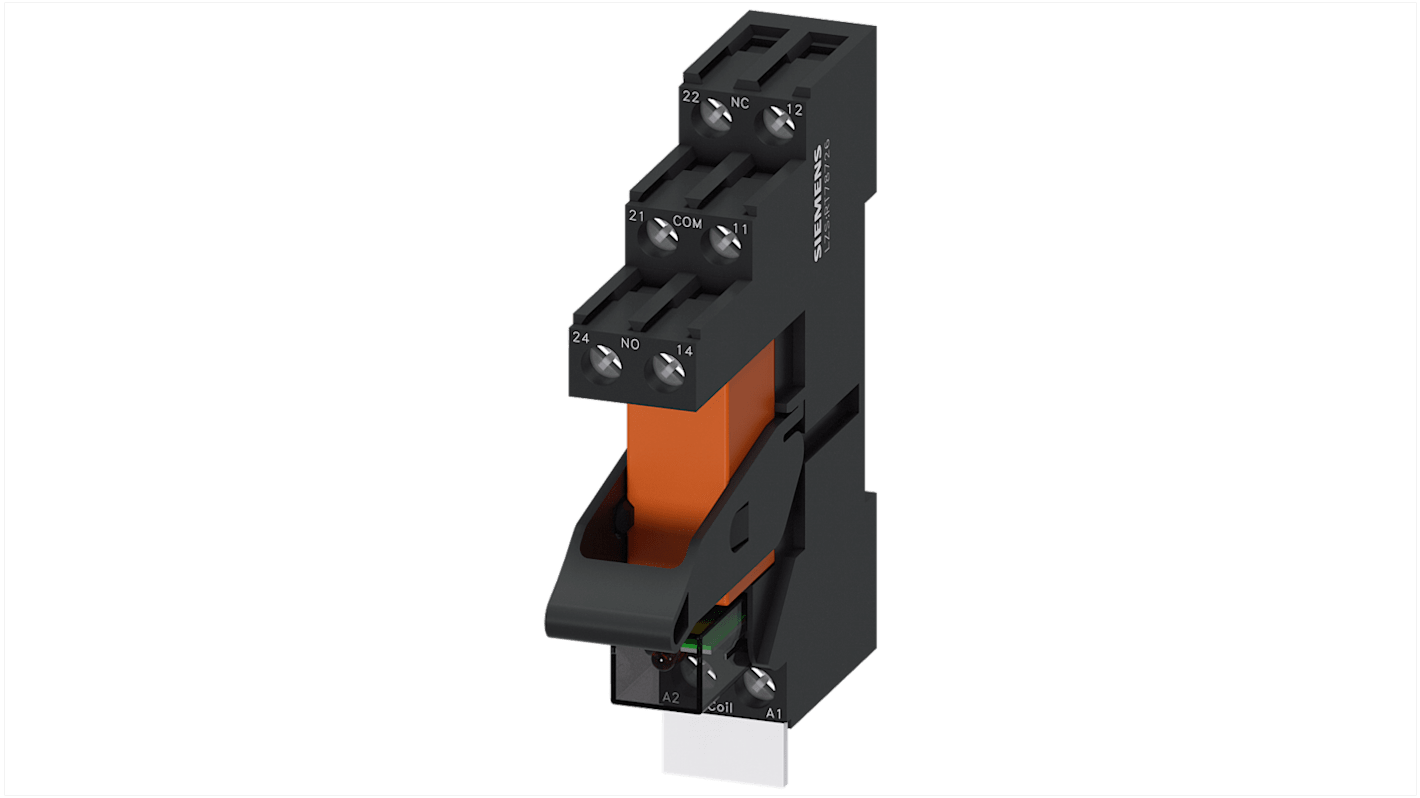 Siemens LZS Series Coupling Relay, 24V ac Coil