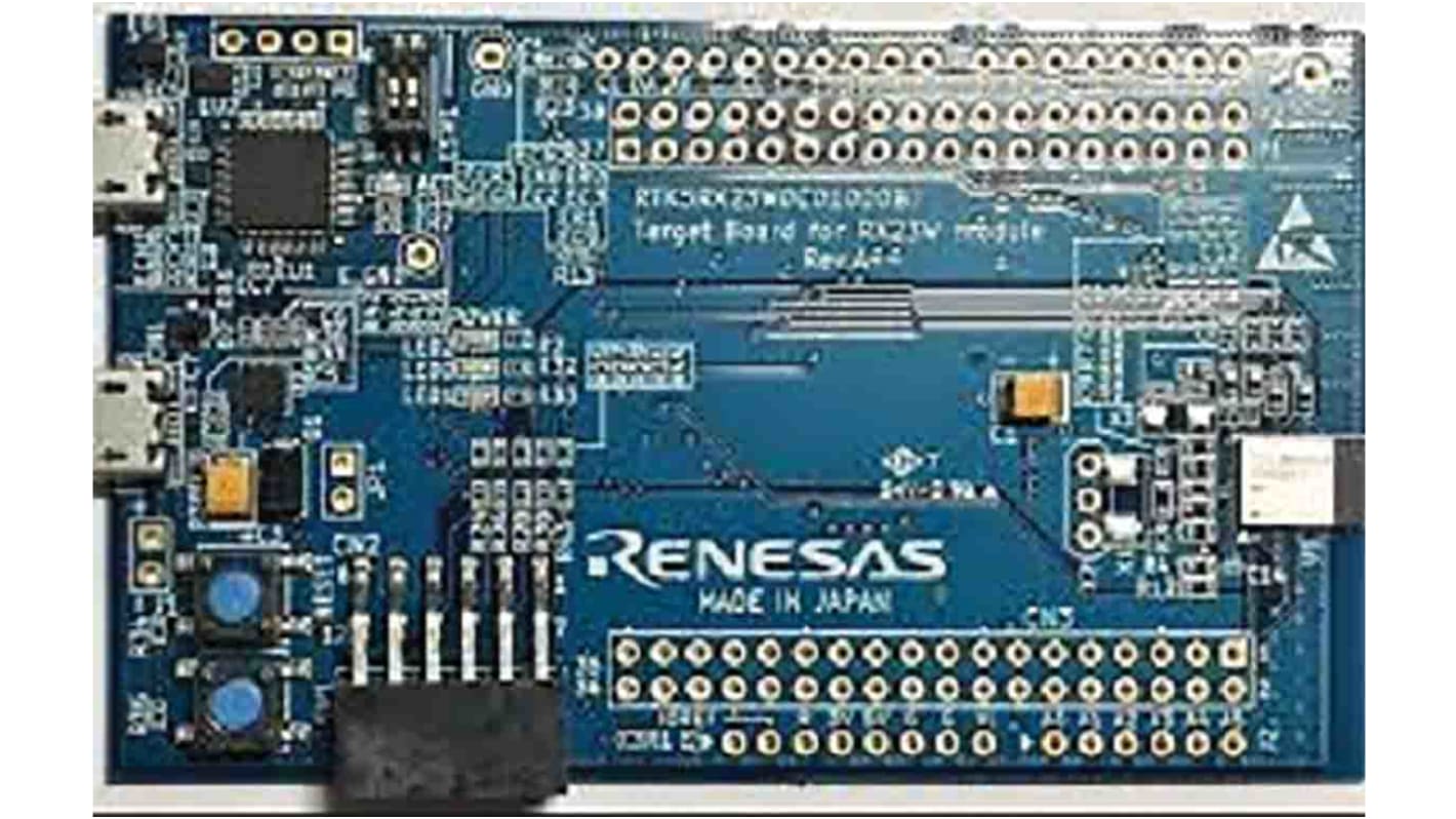 Renesas Electronics, 32bit RX, RX23W Microcontroller, 20MHz, 64 kB Flash, 83-Pin LGA