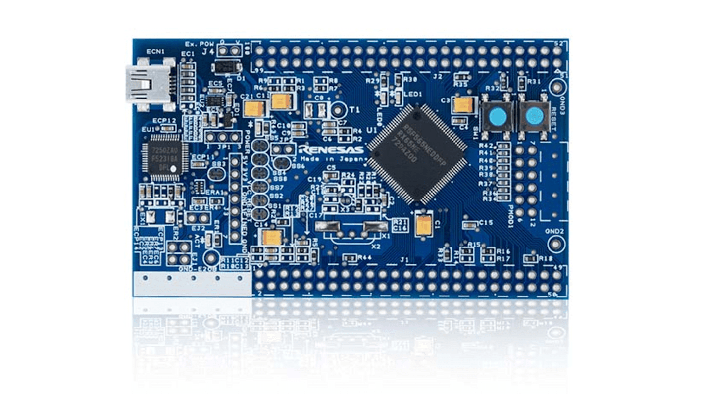 Scheda target Target Board for RX23W Renesas Electronics, CPU Core a 32 bit