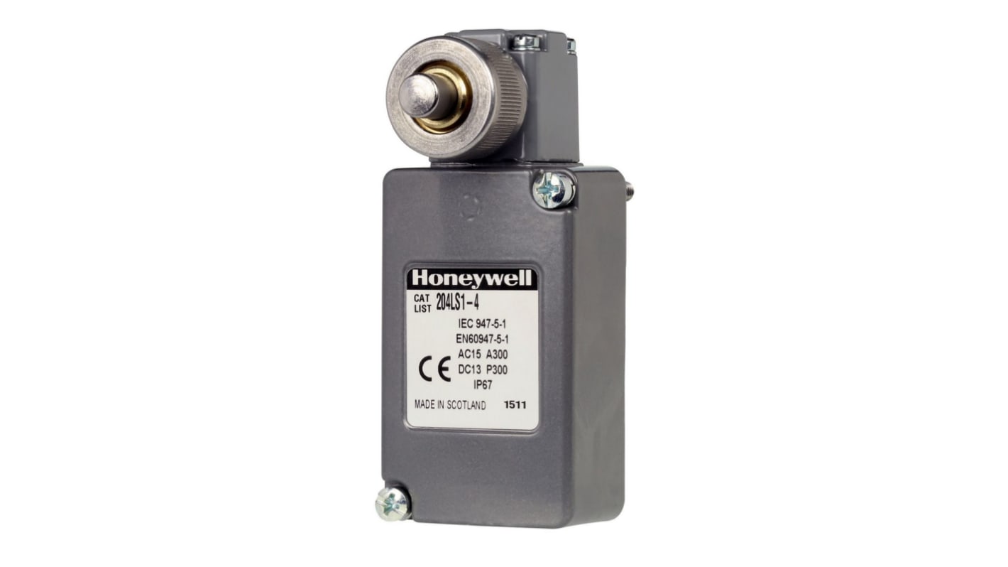 Wyłącznik krańcowy typ Element wahliwy Honeywell 1NC/1NO Działanie natychmiastowe 10A 480V ac IP67