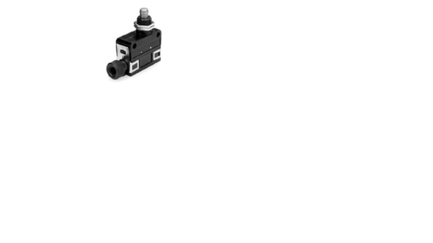 Honeywell Plunger Limit Switch, IP67, SPDT, Die Cast Zinc Housing, 250V ac ac Max, 5A Max