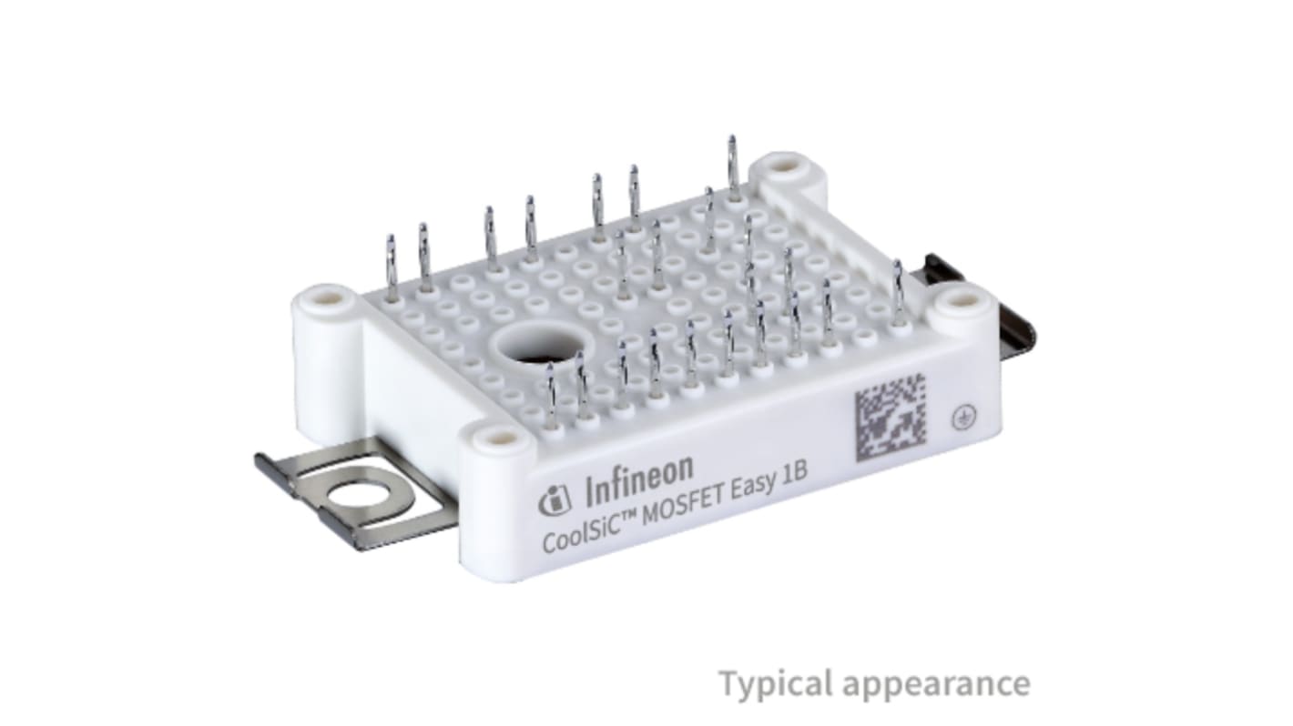 Dual N-Channel MOSFET Module, 100 A, 1200 V AG-EASY1B Infineon FF11MR12W1M1B11BOMA1