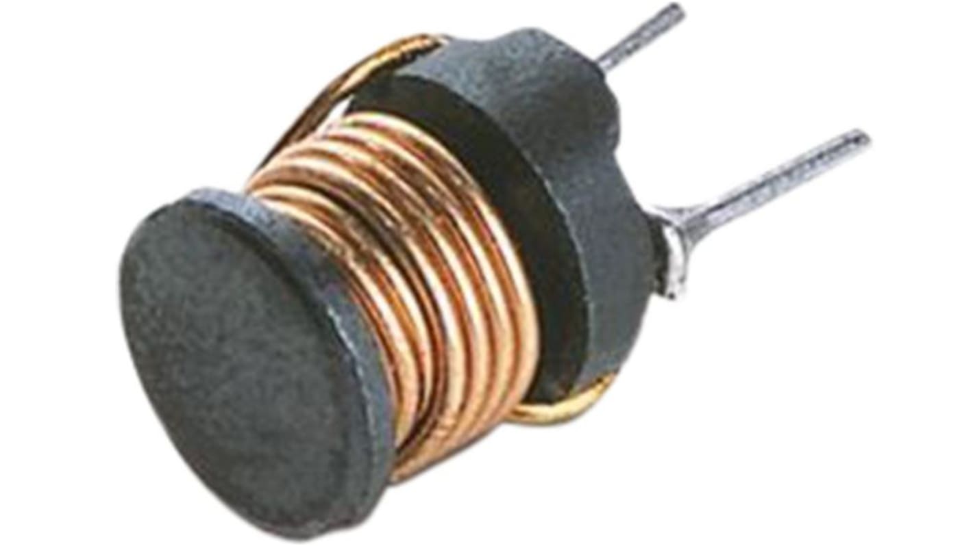 Wurth 10 μH 15% Leaded Inductor, Max SRF:18MHz, 3.5A Idc, 43mΩ Rdc, WE-TI