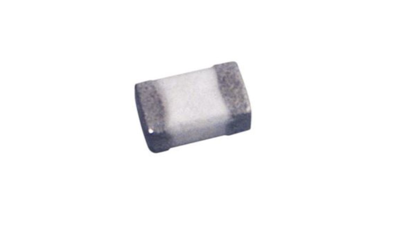 Inductor de montaje superficial multicapa Wurth, 3 nH, 5%, SRF:7.2GHz, Q:4, 330mA Idc, Serie WE-MK