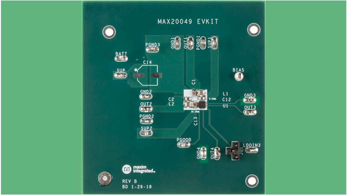 Kit de desarrollo Controlador de impulso Maxim Integrated Evaluation Kit - MAX20049EVKIT#
