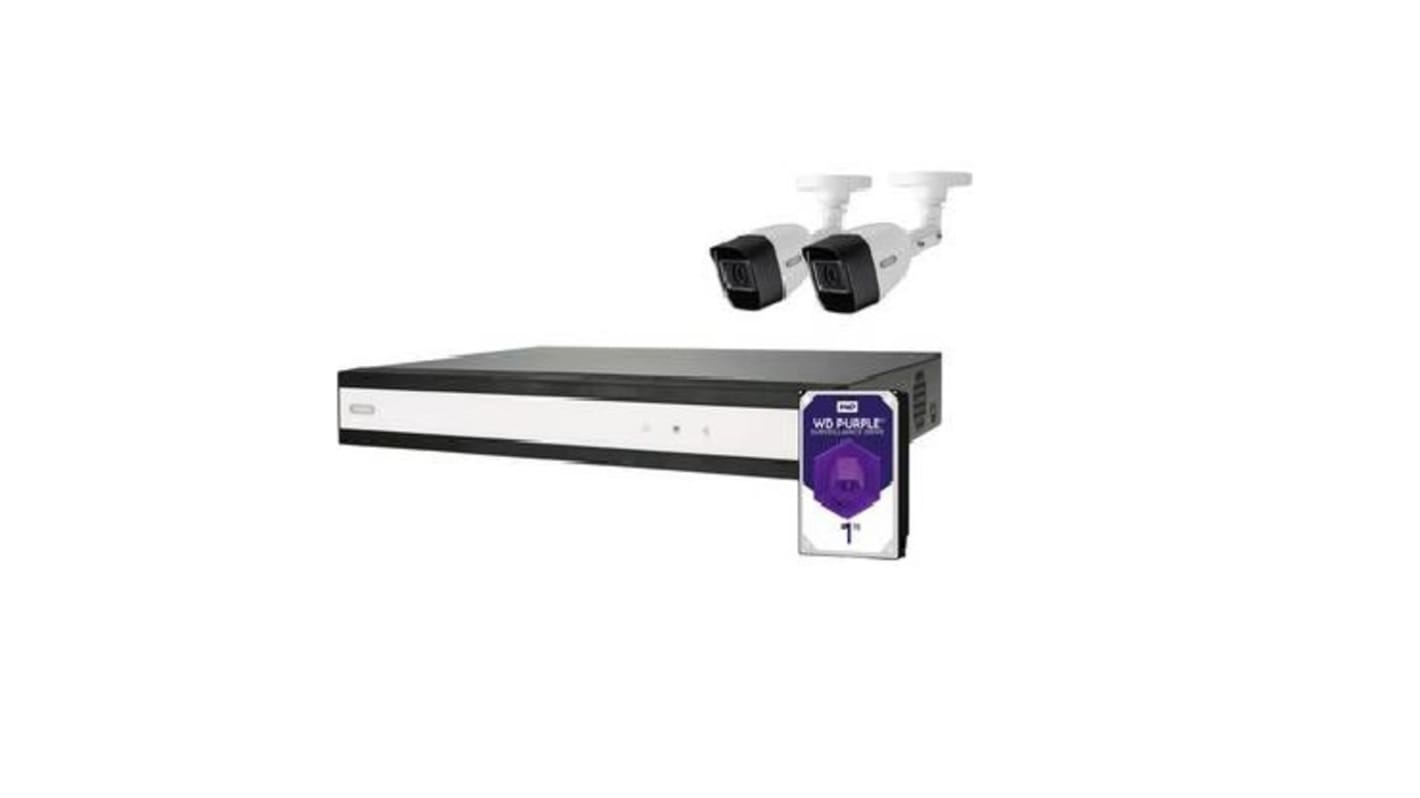 ABUS Security-Center TVVR33622T CCTV-Überwachungssystem Innen-/Außenbereich 1x RJ-45 10/100 Mbit/s selbstanpassende