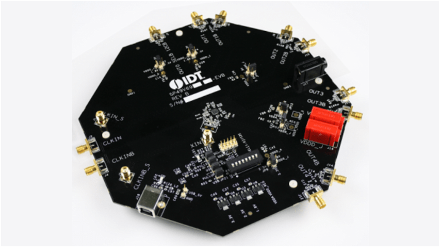 Renesas Electronics 5P49V6965-EVK, VersaClock 6E - 5P49V60 5P49V6965 and 5P49V6975 Evaluation Board Clock Generator