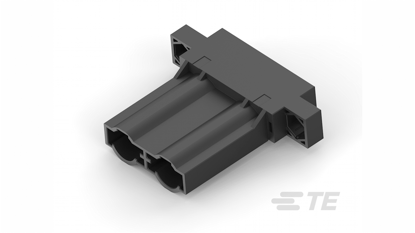 TE Connectivity, Dynamic 8000 Male Connector Housing, 24.4mm Pitch, 2 Way, 1 Row