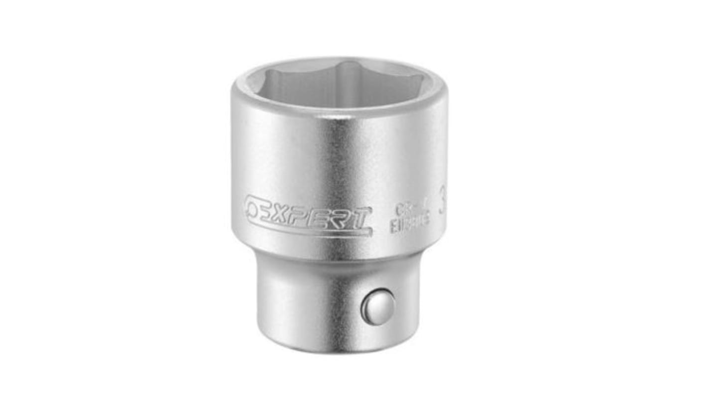 Expert by Facom 3/4 in Drive 32mm Standard Socket, 6 point, 56 mm Overall Length