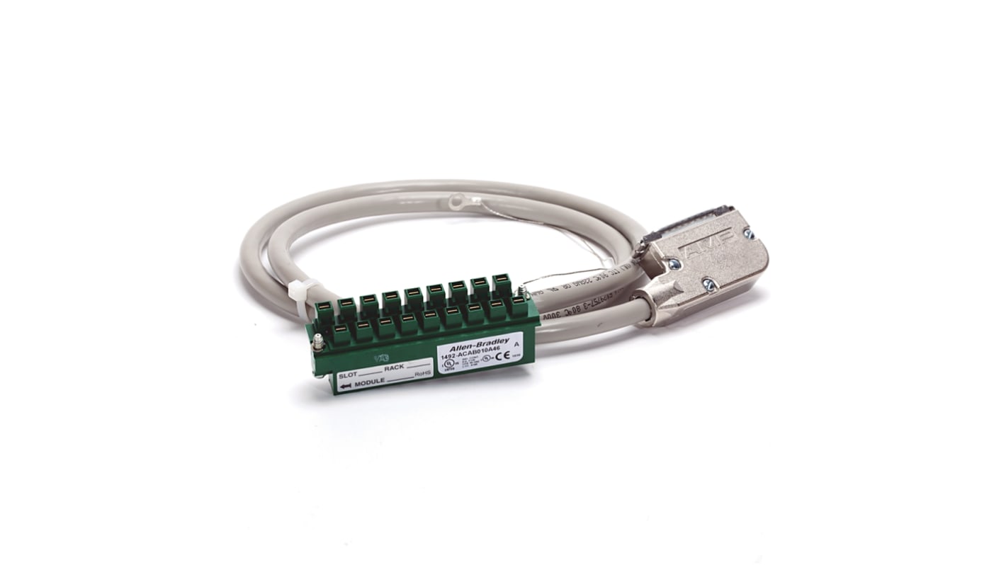 Allen Bradley PLC Cable for Use with 1794 Flex Analog I/O Module