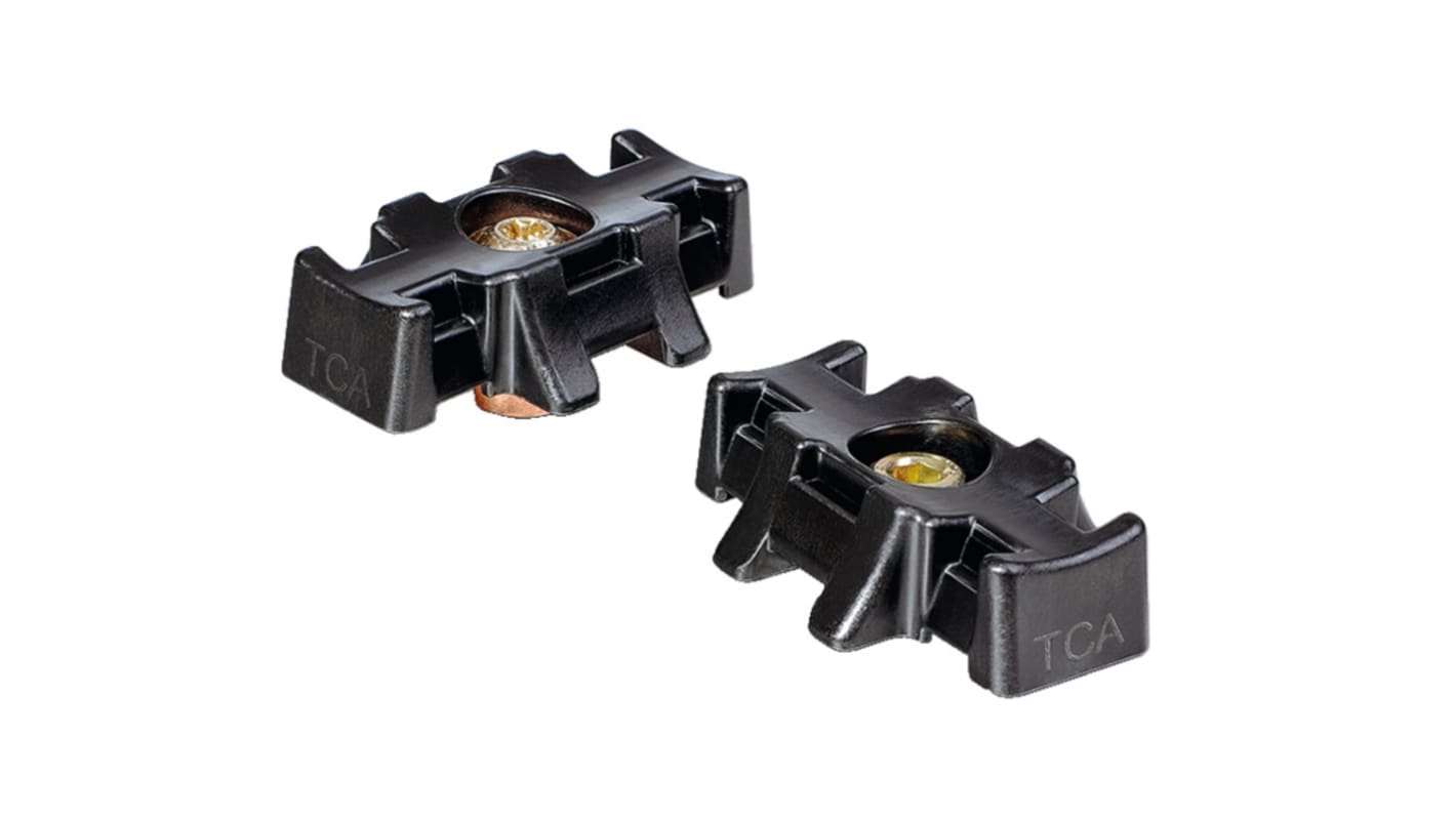 HellermannTyton Self Adhesive Black Cable Tie Mount 46 mm x 70mm, 9mm Max. Cable Tie Width
