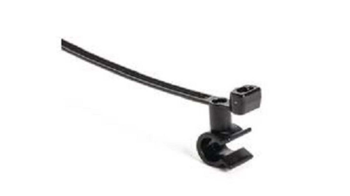 HellermannTyton Cable Ties, 155mm x 4.7 mm, Black Polyamide