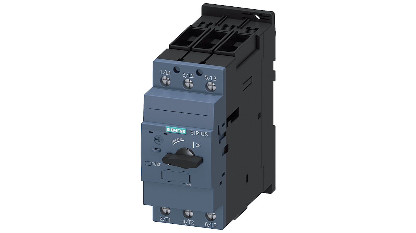 Controllo del carico del motore Siemens, protezione SIRIUS, 3 ingressi, 690 V, 36 A SIRIUS 3RV