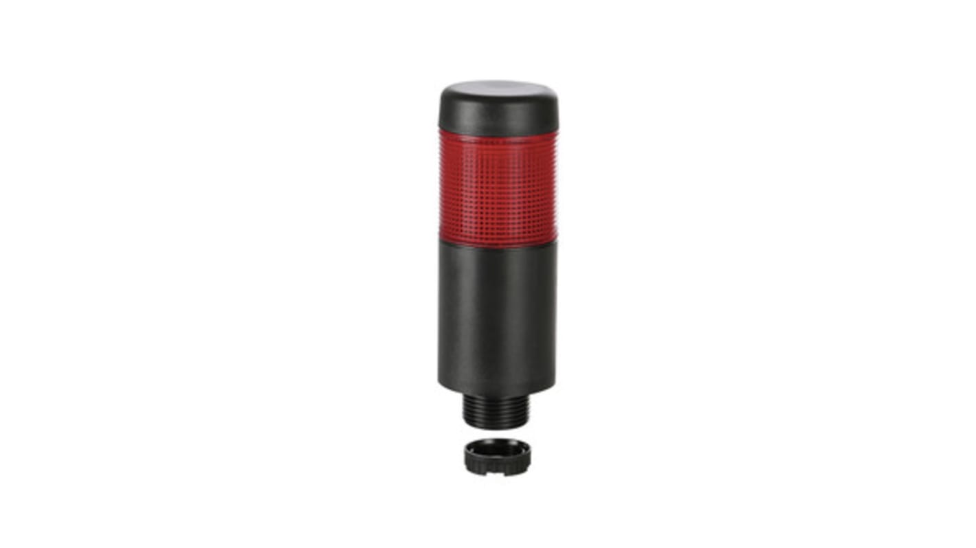 Rs-Online Torretta di segnalazione Werma 24 V LED 1 elemento lenti Rosso con Cicalino