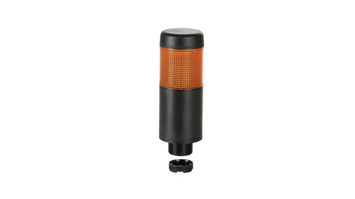 Rs-Online Torretta di segnalazione Werma 24 V LED 1 elemento lenti Giallo con Cicalino