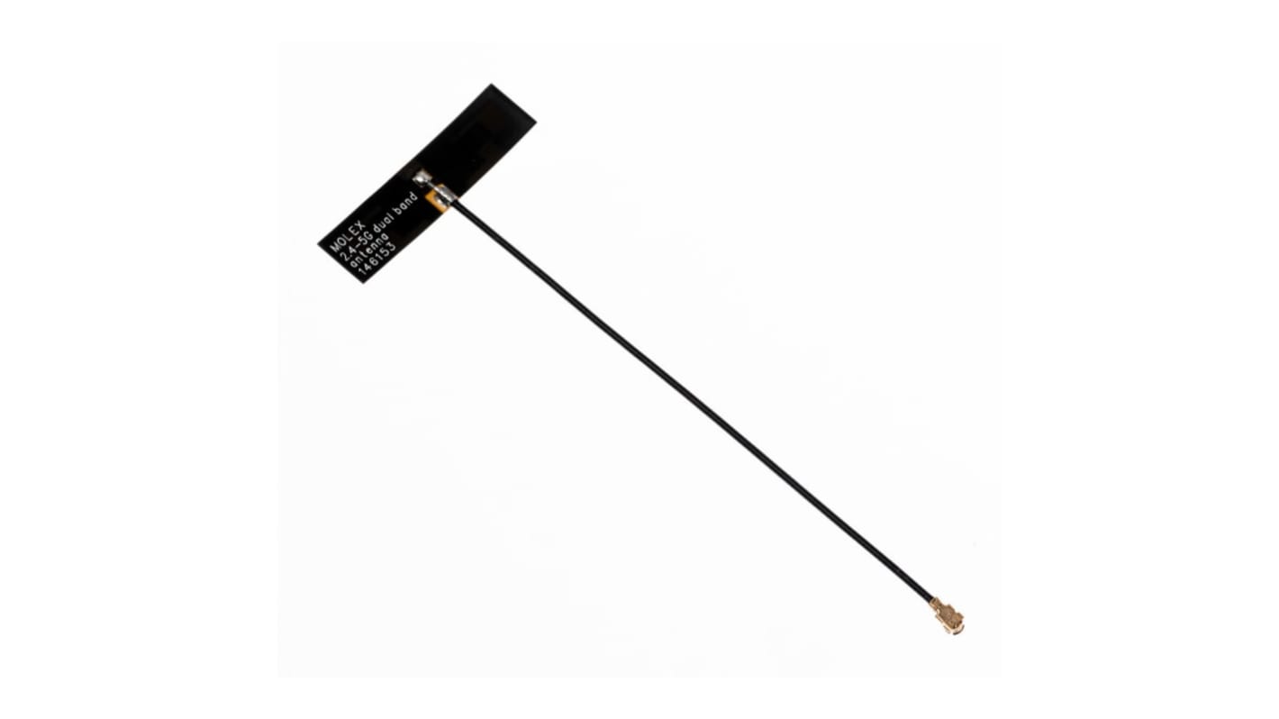 Molex 146153-0150 T-Bar WiFi Antenna, WiFi (Dual Band)