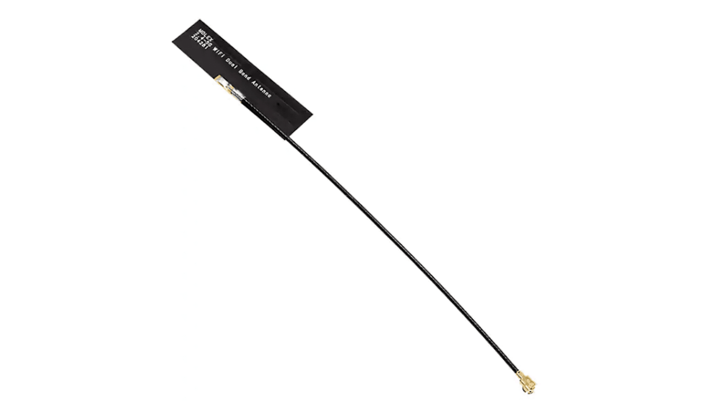 Molex 204281 WiFi-Antenne 2,4 GHz, 5 GHz Intern / 3.5dBi Rundstrahlantenne