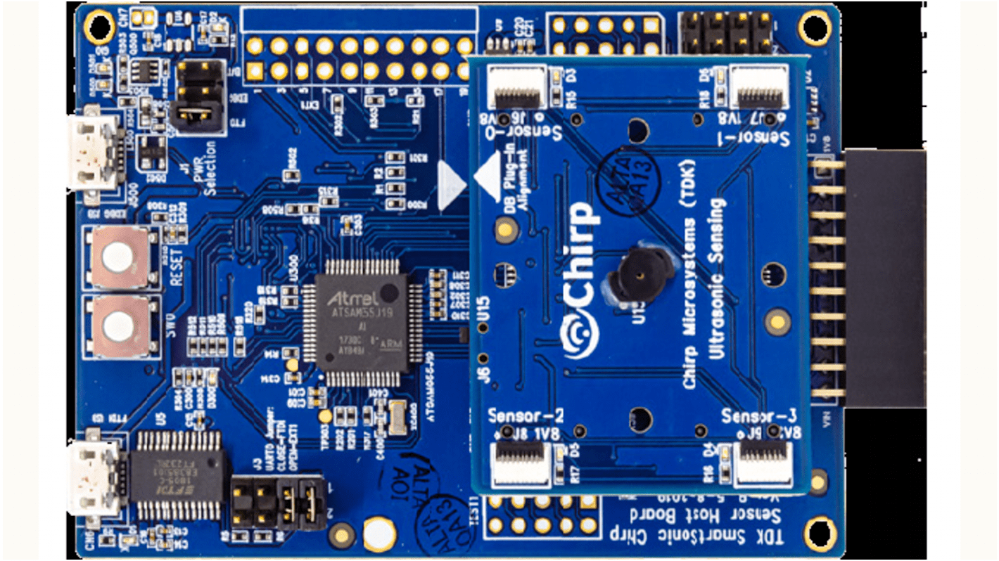 klasifikace: Vývojová sada for CH101-00ABR, pro použití s: CH101 Smartsonic DK-CH101, InvenSense