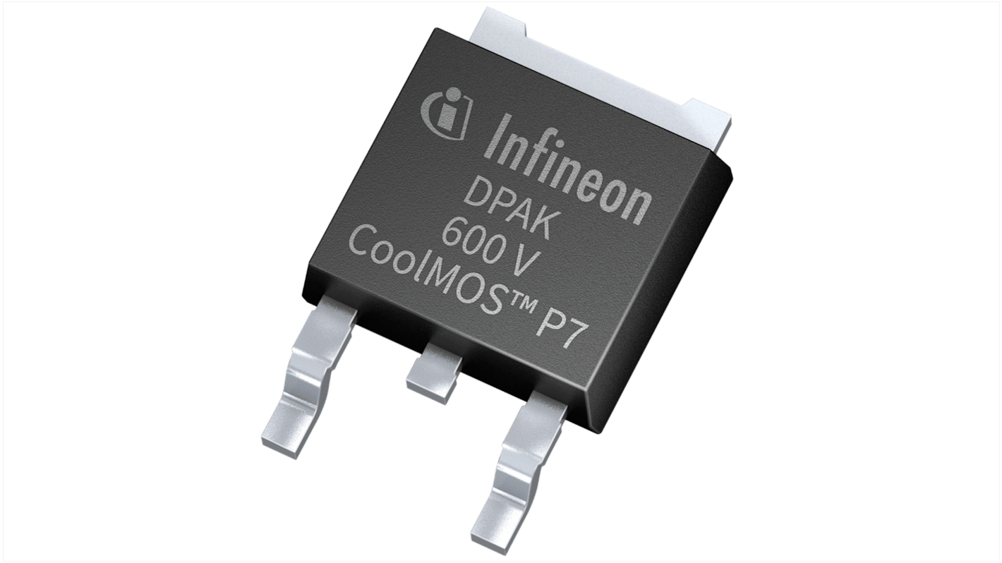 Infineon CoolMOS™ P7 N-Channel MOSFET, 12 A, 600 V, 3-Pin DPAK IPD60R280P7SAUMA1