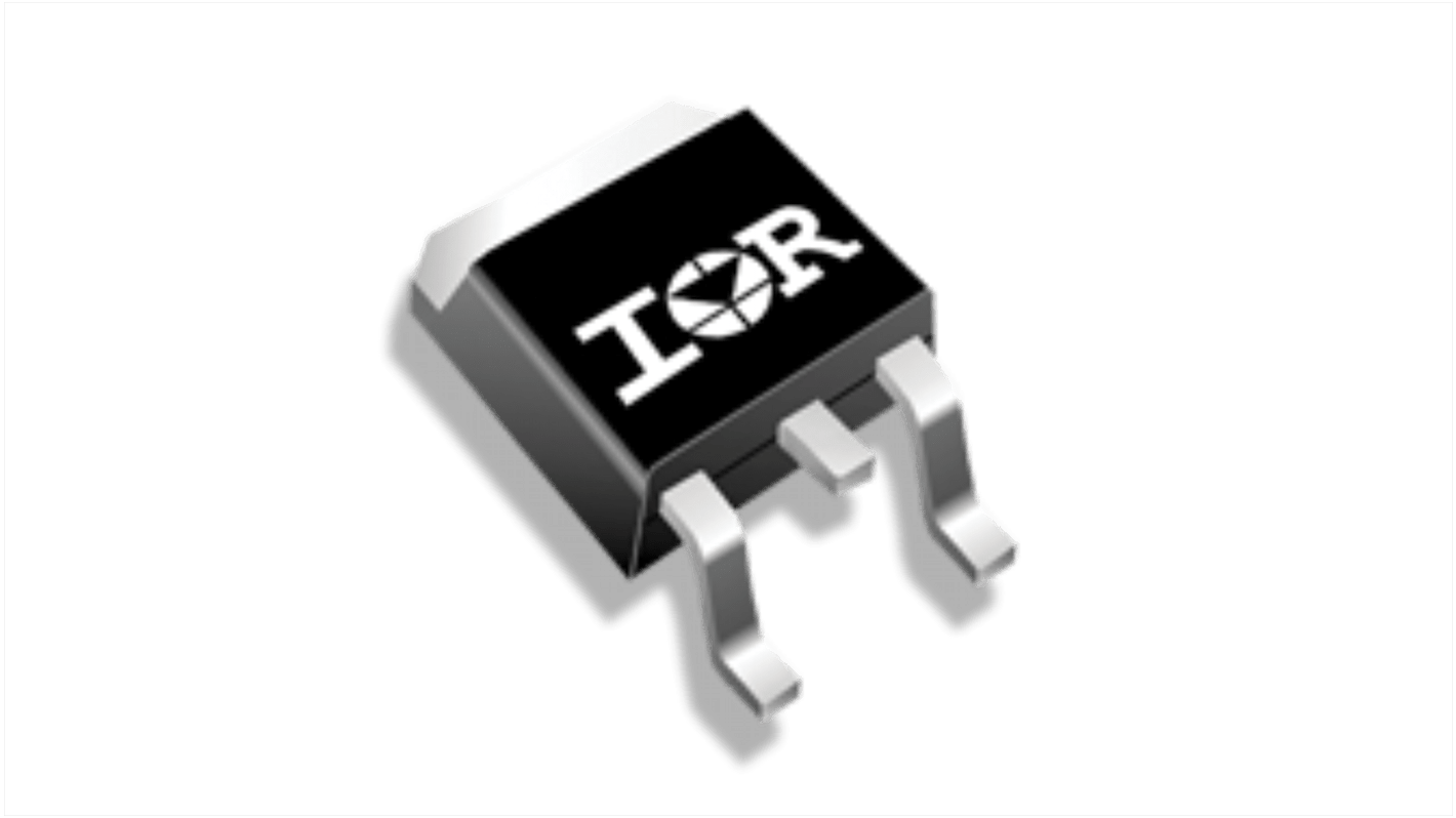 Infineon HEXFET IRFR4105TRPBF N-Kanal, SMD MOSFET 55 V / 27 A, 3-Pin DPAK (TO-252)