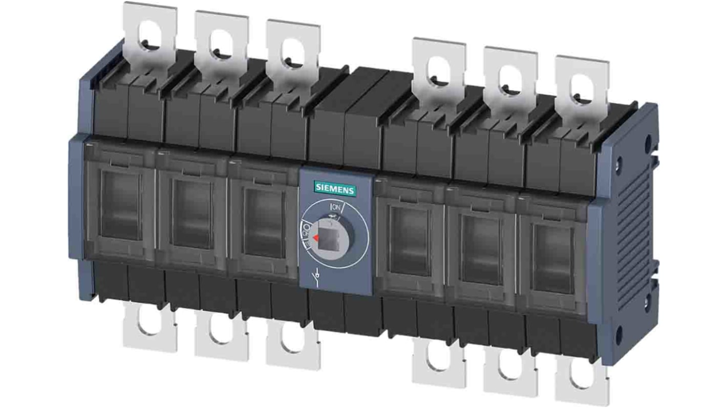Siemens Switch Disconnector, 6 Pole, 125A Max Current