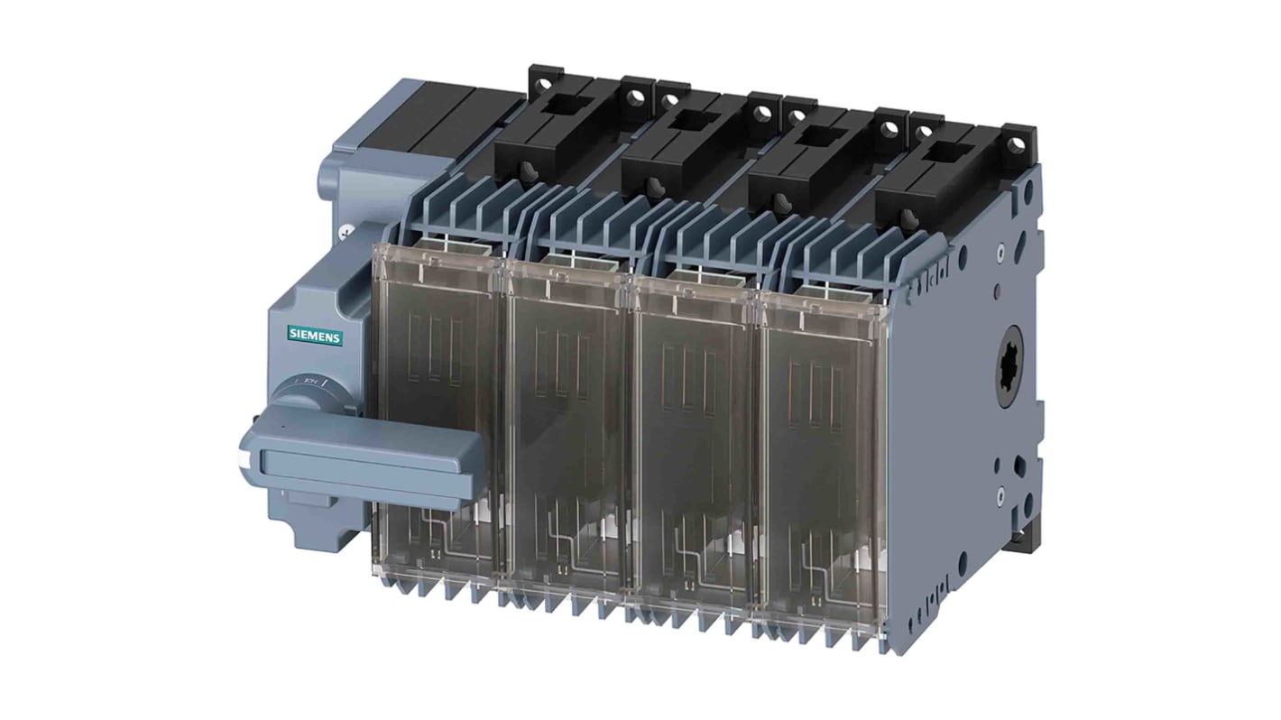 Siemens 3KF Sicherungstrennschalter 4-polig, 80A, 4CO, SENTRON, NH00, NH000 Sicherungsgröße