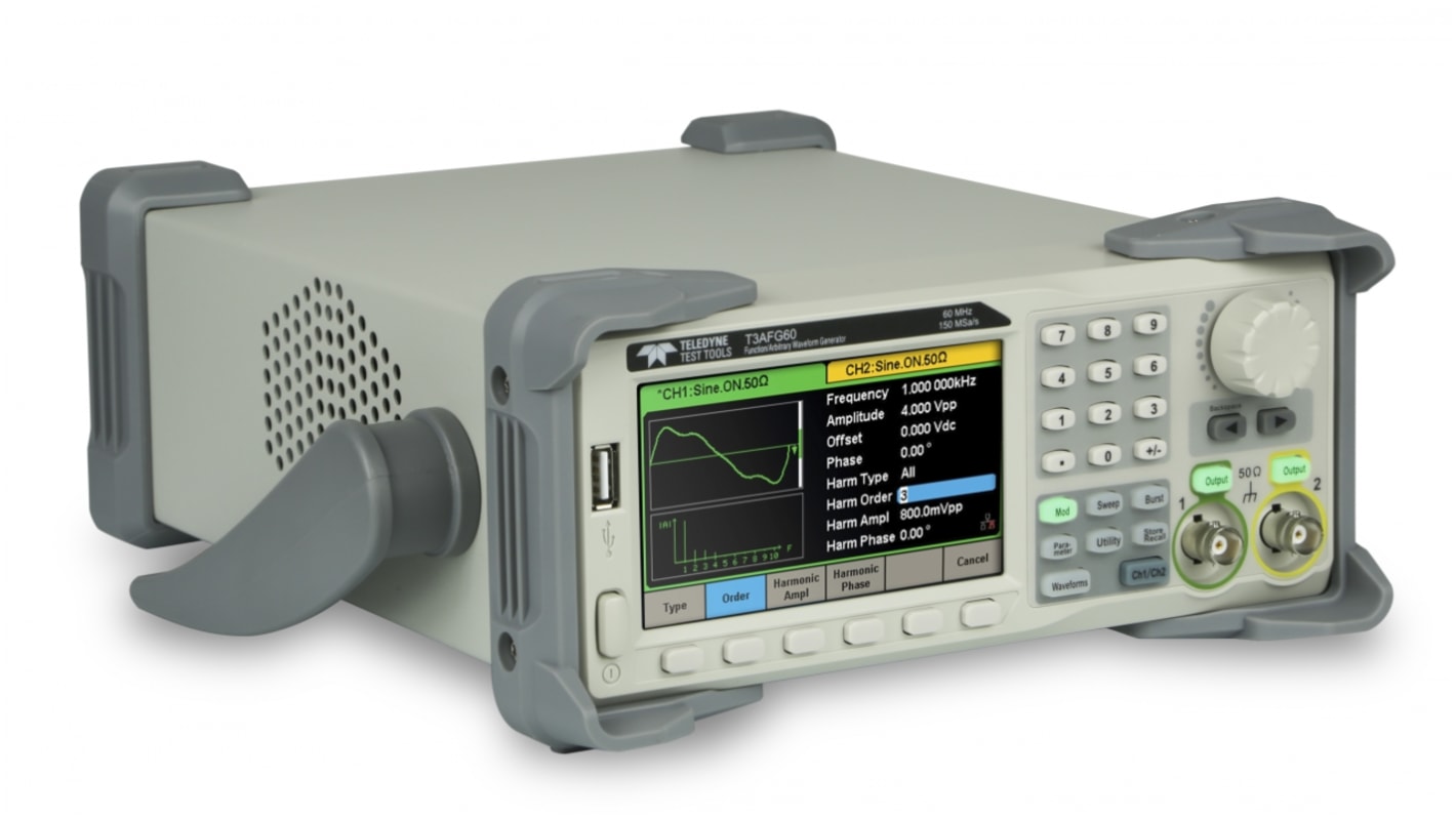 Teledyne LeCroy Arbitrary Waveform Generator, 60MHz Max, 2-Channel, 10 MHz Min
