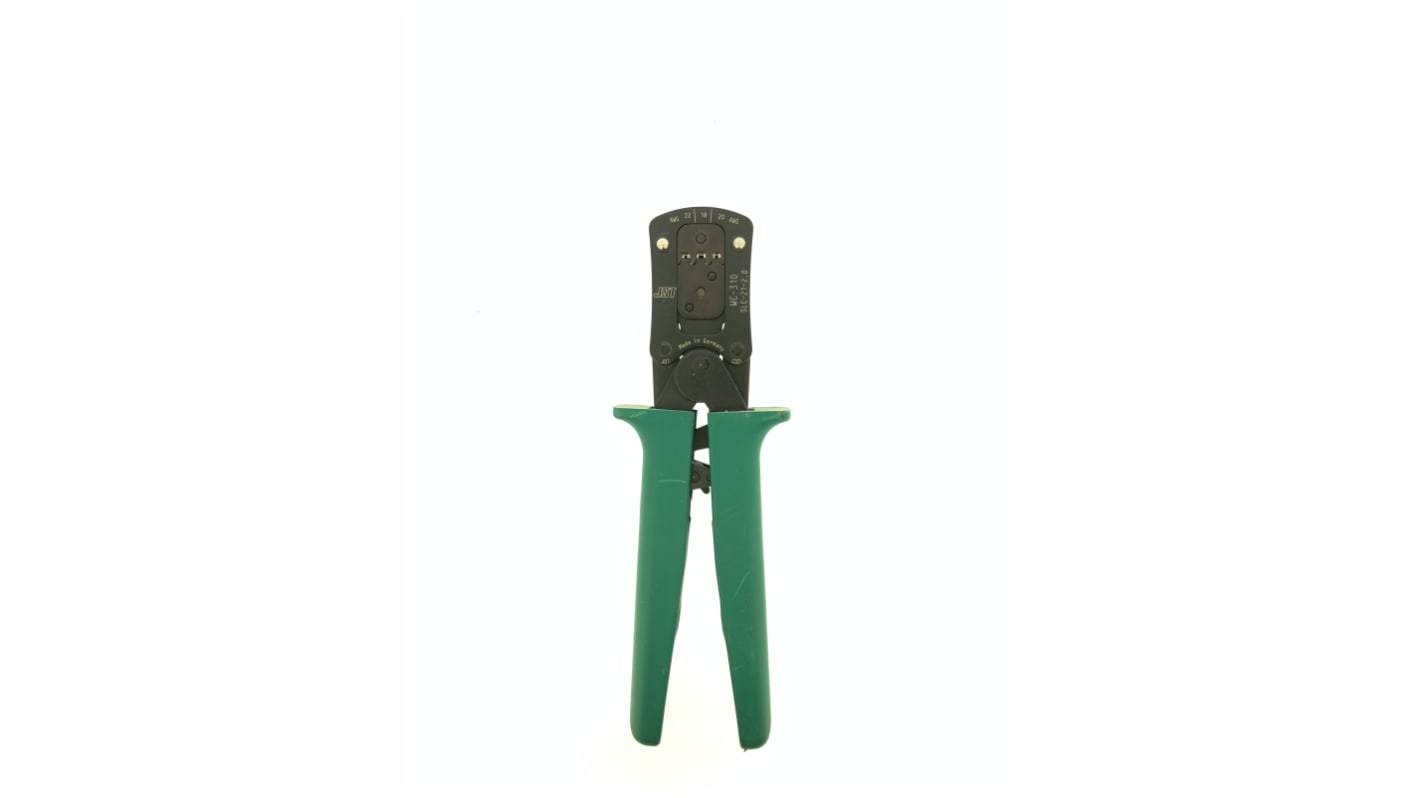 JST WC Hand Ratcheting Crimp Tool for SOM Contacts, 0.5 → 0.75mm² Wire