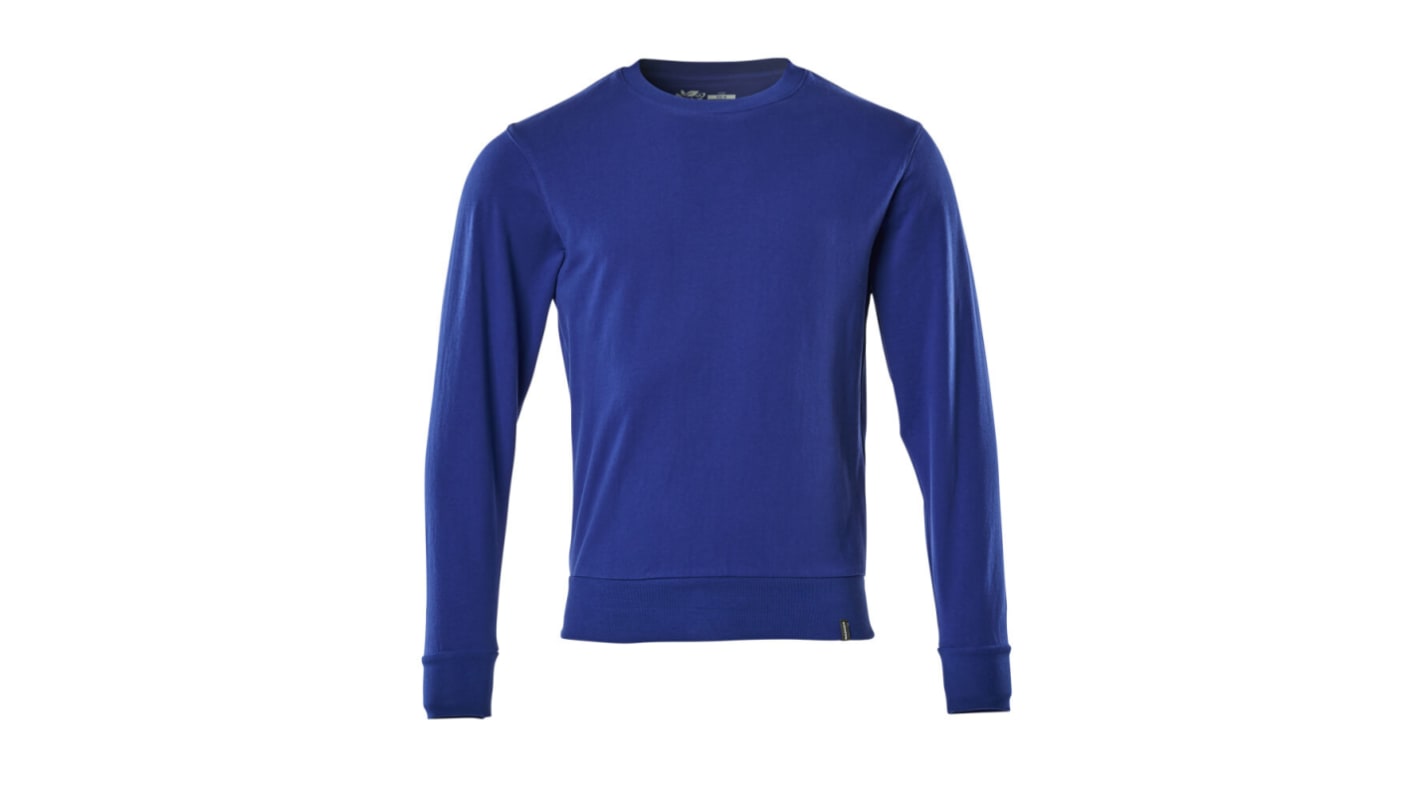 Mascot Workwear 20484 Blue Organic Cotton Men Work Sweatshirt M