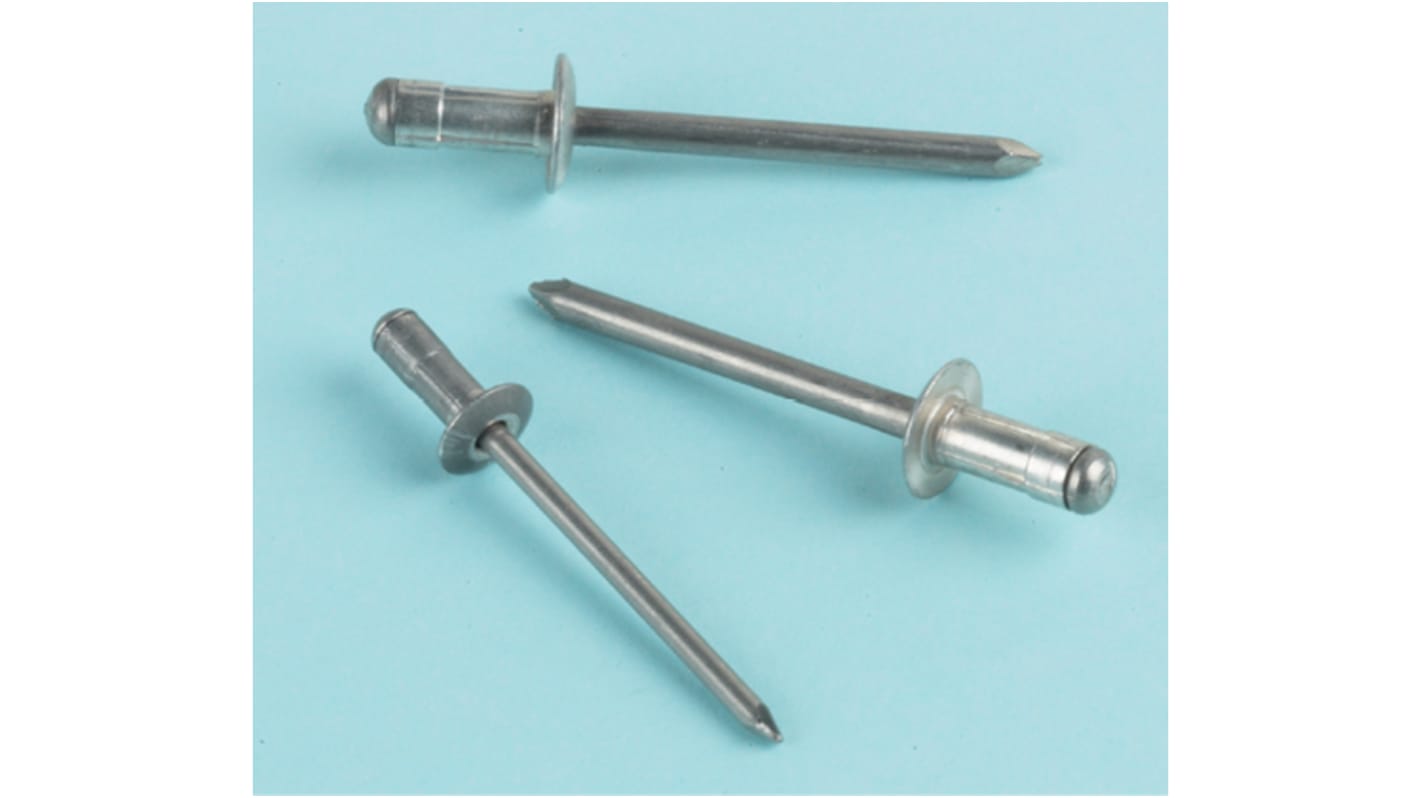 Avdel Aluminium Blind Rivet, 3.2mm
