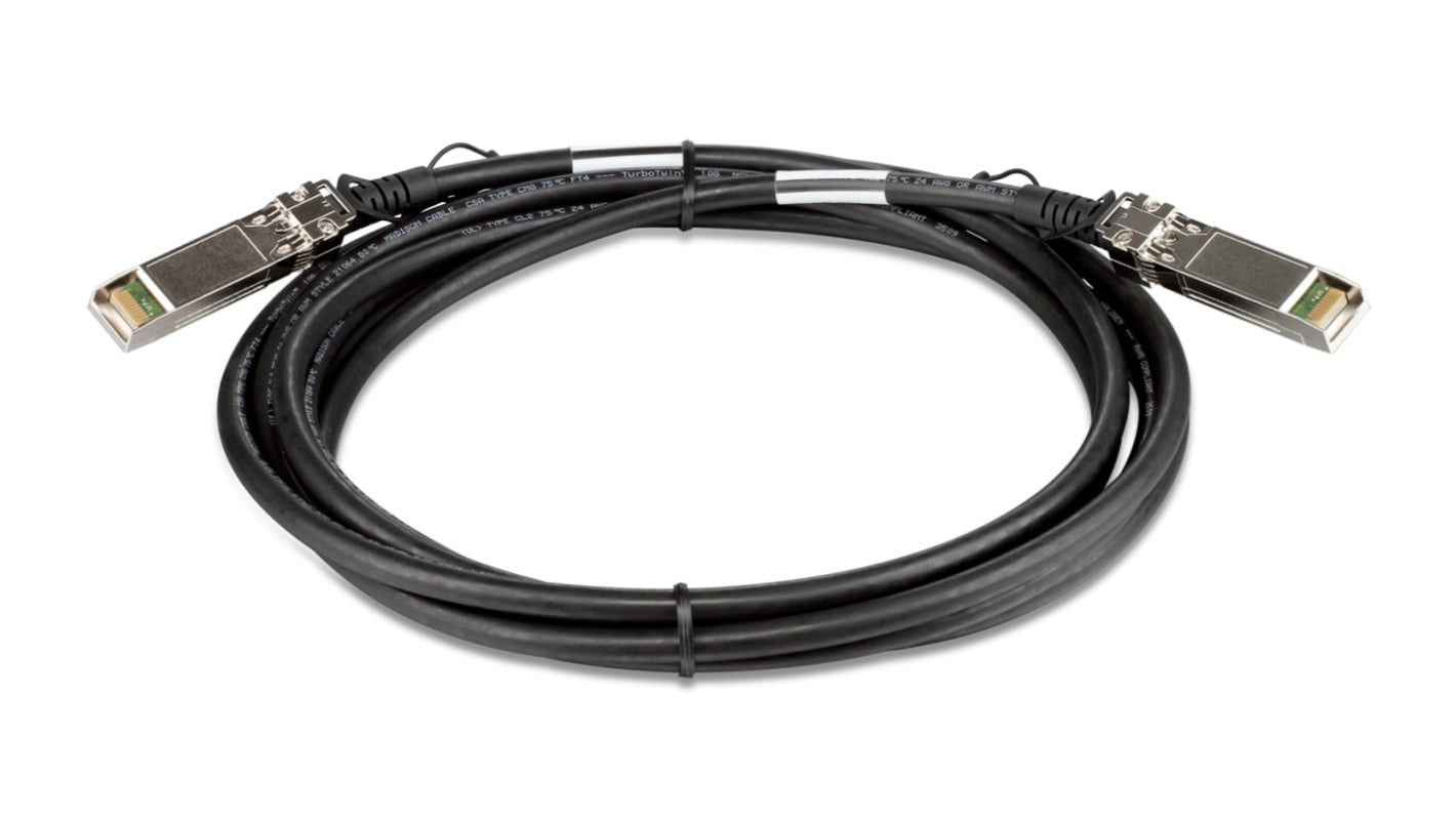 D-LinkDEM-CB300S, 3m SFP+ to SFP+, Terminated