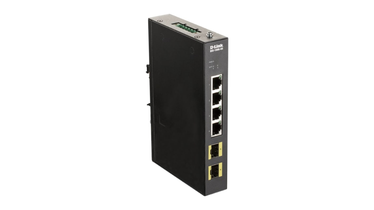 Switch D-Link, 4 porte, No