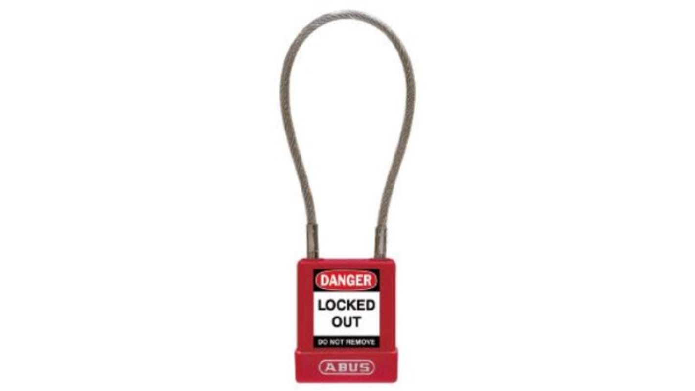 ABUS Key Weatherproof Aluminium Padlock, Keyed Alike, 7mm Shackle, 40mm Body
