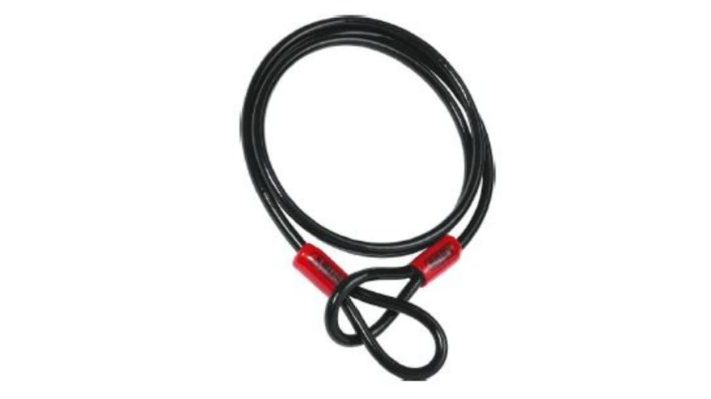 ABUS Sicherheitskabel ø 12mm, Stahl, Schlaufenkabel, 120cm