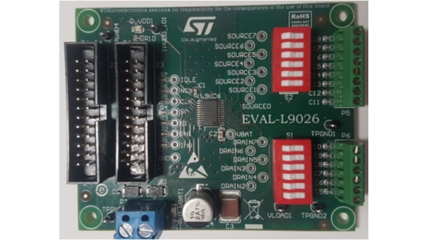 STマイクロ,  評価ボード, 評価ボード, モータドライバ, L9026-YO-TR 用, EVAL-L9026-YO