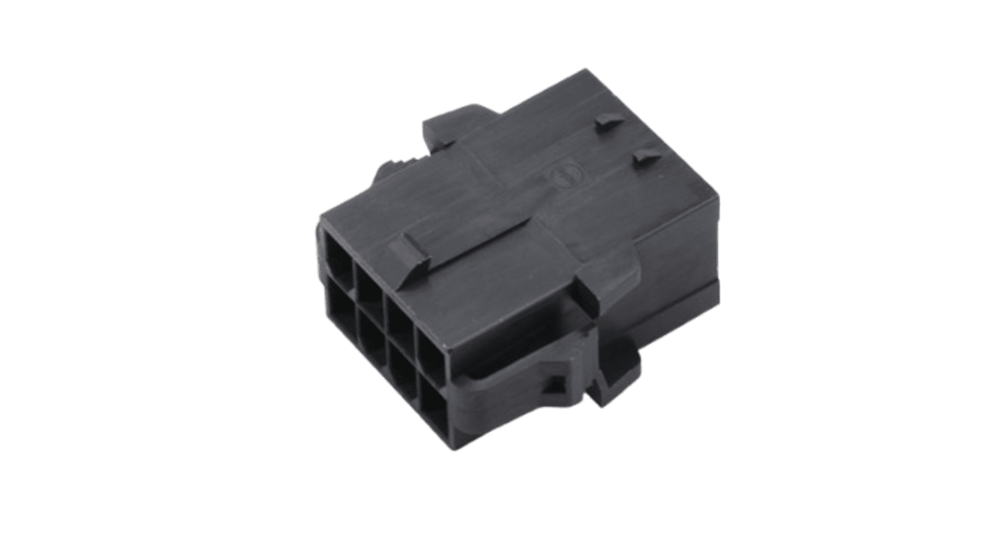 Molex, 172767 Plug Connector Housing, 4.2mm Pitch, 8 Way, 2 Row