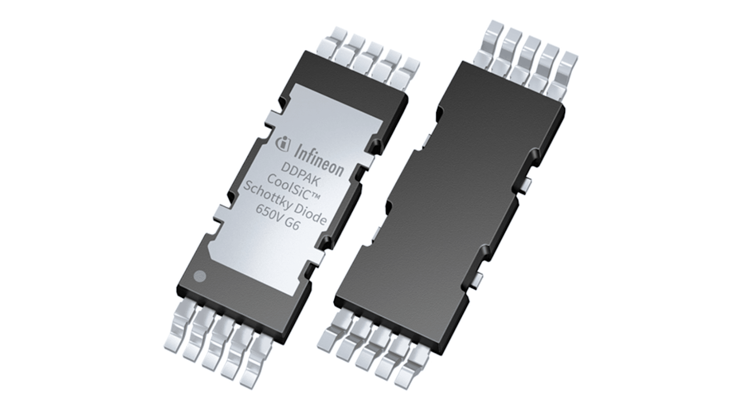 Infineon SMD SiC-Schottky Schaltdiode, 650V / 10A, 10-Pin PG-HDSOP-10-1