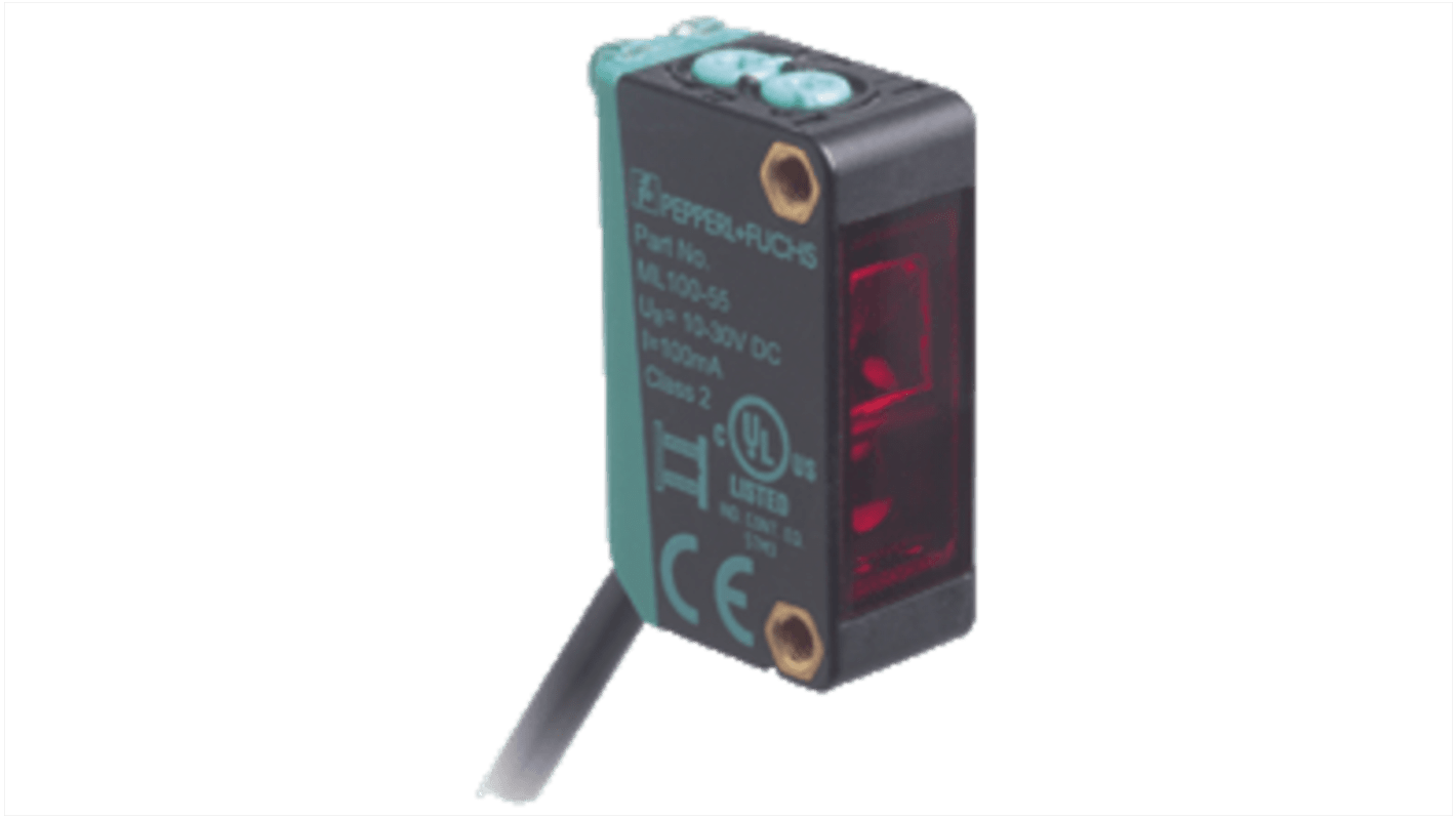 Rs-Online Sensore fotoelettrico Cilindrico Pepperl + Fuchs a retroriflessione rilevamento 5 m