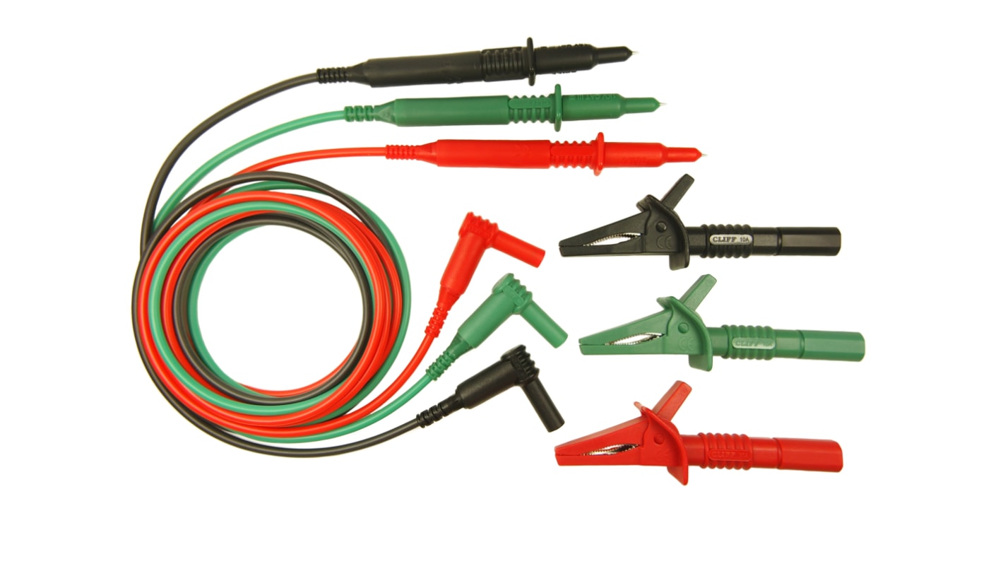 RS PRO Test Lead & Connector Kit