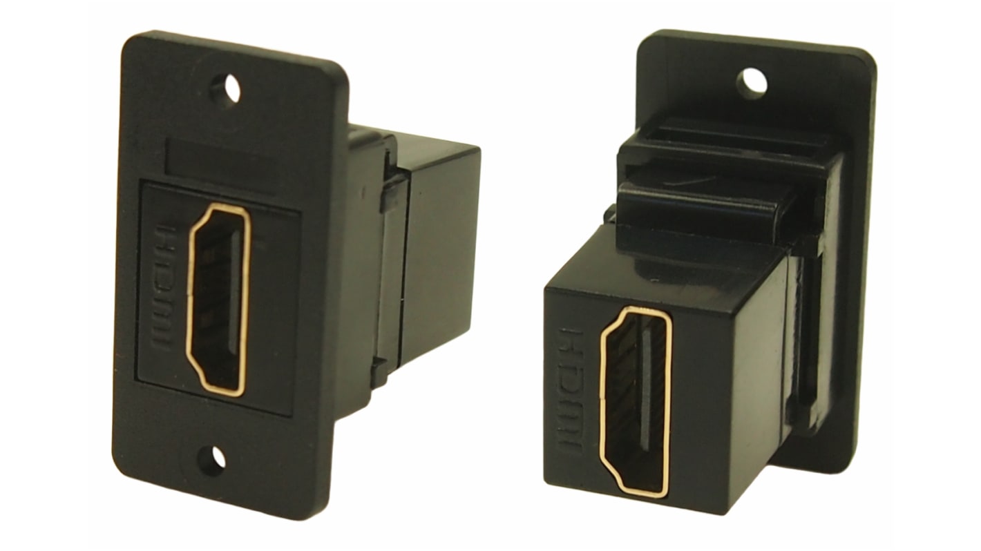 Conector HDMI Hembra, Recto, Tipo A