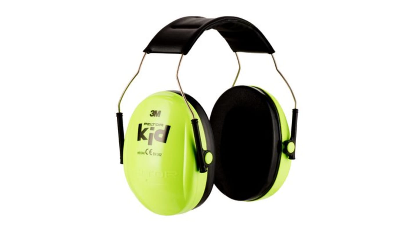 3M H510AK , SNR 27dB, col. Verde Cuffie antirumore