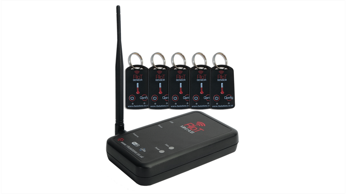 RF Solutions Remote Control Base Station RIOT-SYSTEMP-8S5, Transceiver, 868MHz, FM
