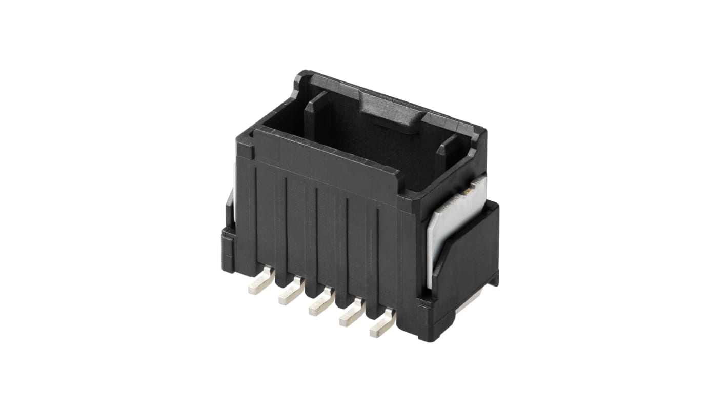 Molex 5p单排排针 垂直, 2.0mm间距, SMT安装, Micro-One系列