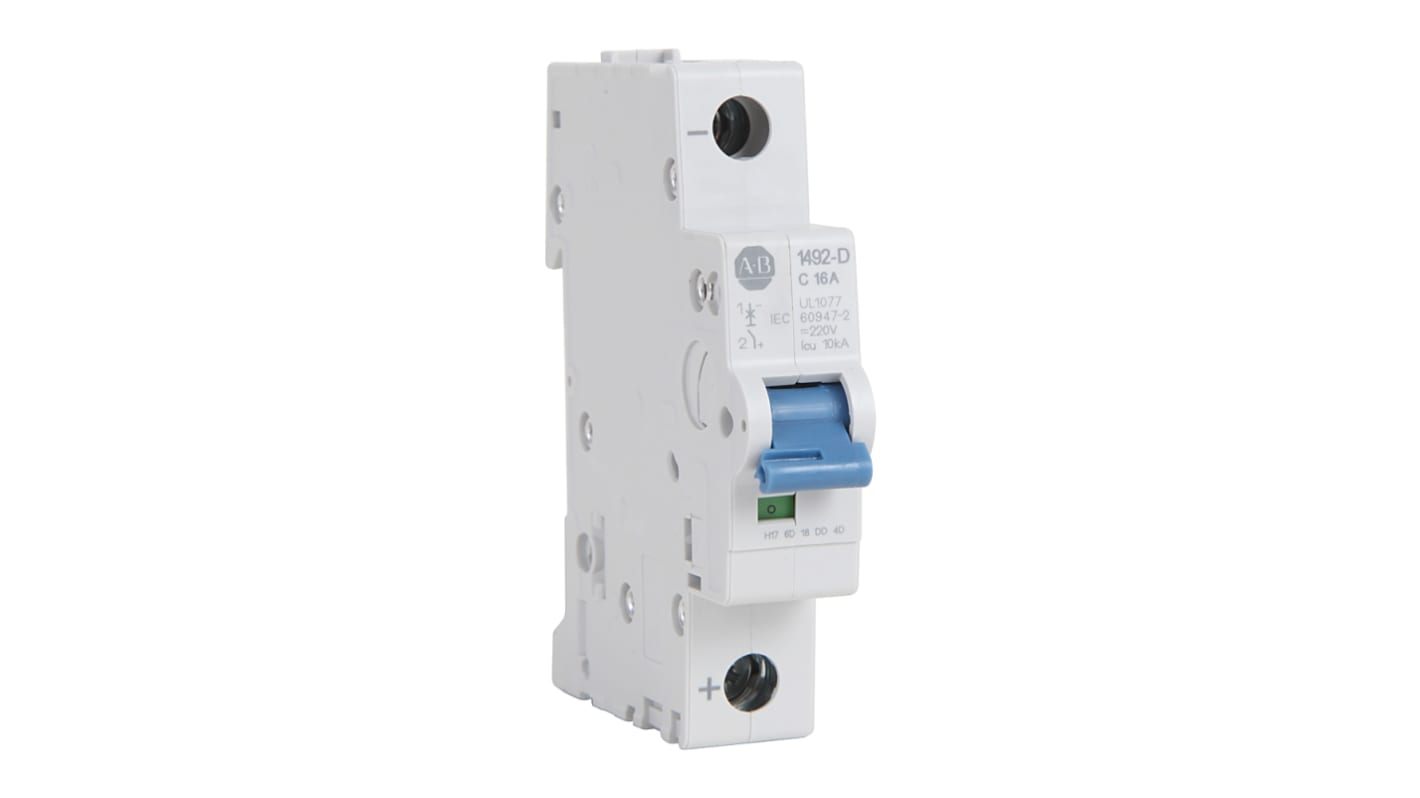 Allen Bradley 1492-D1 1492-D MCB, 1P, 1A Curve C