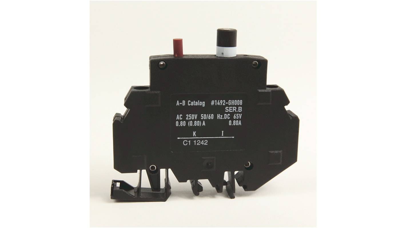 Allen Bradley 1492-GH Supplementary Protectors Thermal Circuit Breaker - 1492-GH  Single Pole 250V ac Voltage Rating,