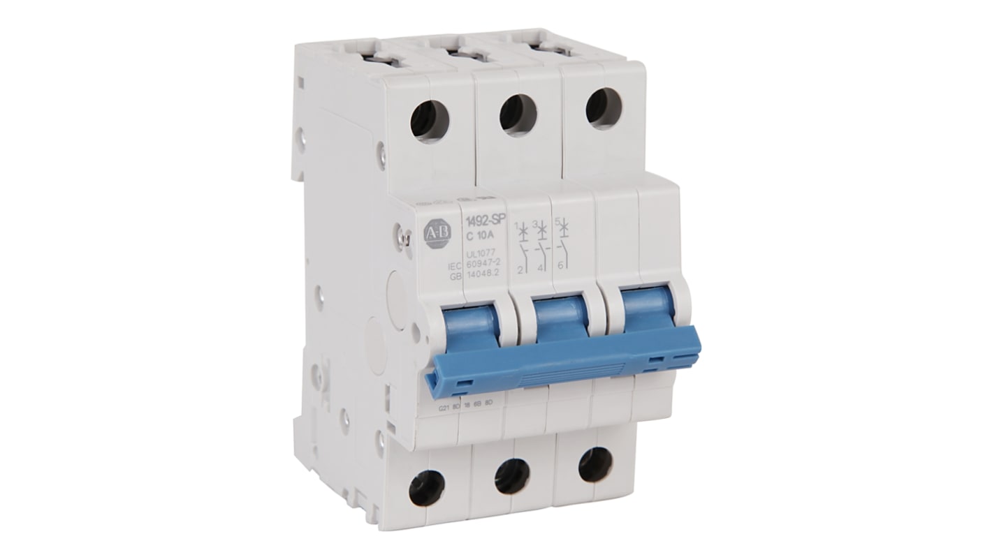 Rockwell Automation 1492-SP 1492-SPM MCB, 3P, 30A Curve C
