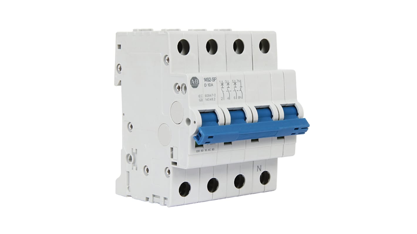 Allen Bradley 1492-SP 1492-SPM MCB, 3P, 7A Curve D