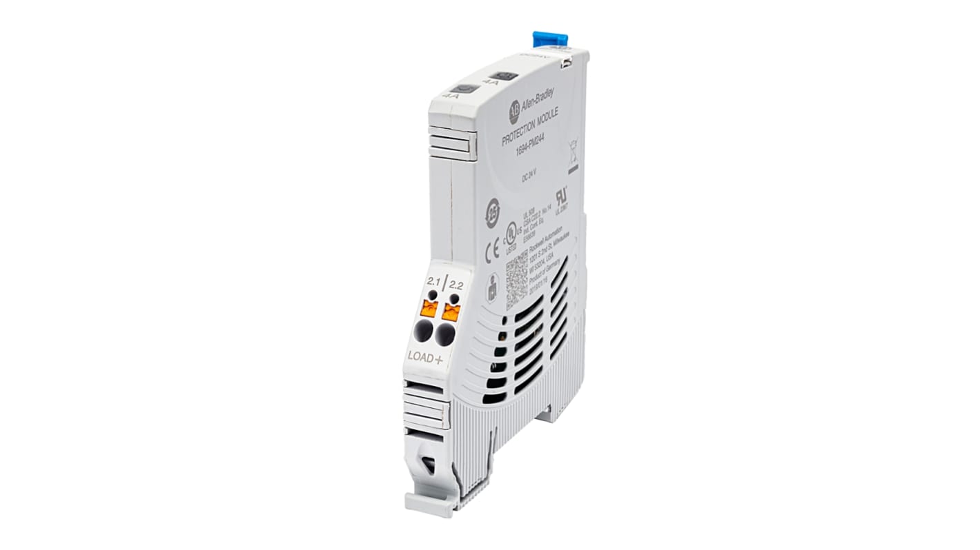 Interruptor automático electrónico Rockwell Automation 1694-PM233, 3A, Carril simétrico 24V 1694-PM, 2 canales