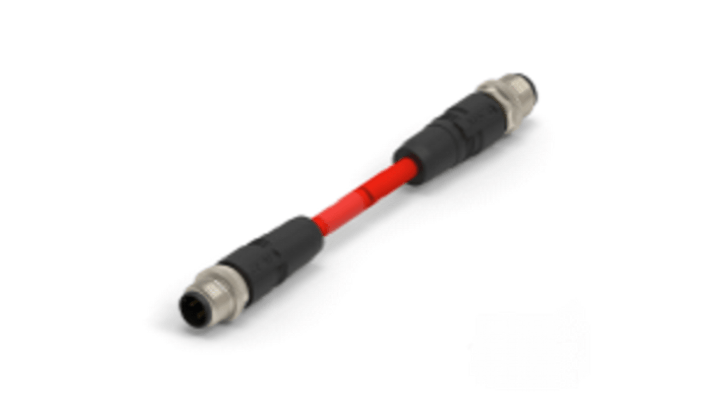 TE ConnectivityTAD1474, 1m Cat5e M12 to Male M12 Male, Terminated
