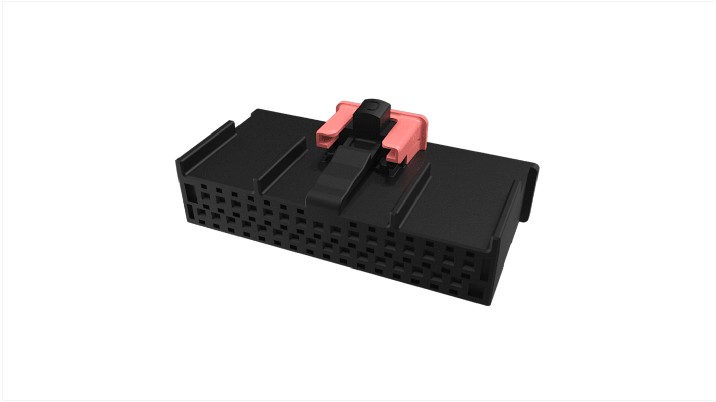 Amphenol ICC, Minitek 1.80 Female PCB Connector Housing, 1.8mm Pitch, 32 Way, 2 Row